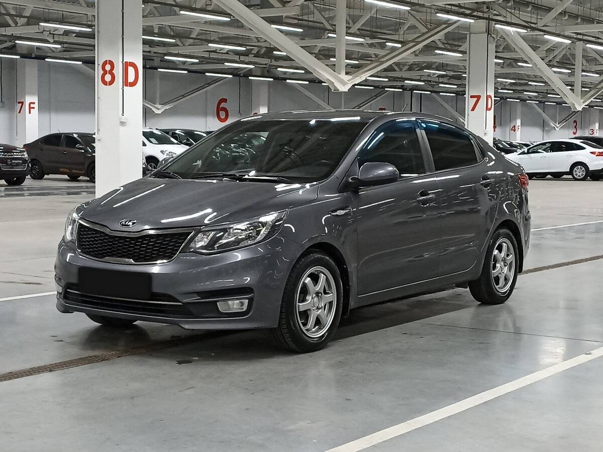 Kia Rio с пробегом — 2016 год. Посмотреть фото