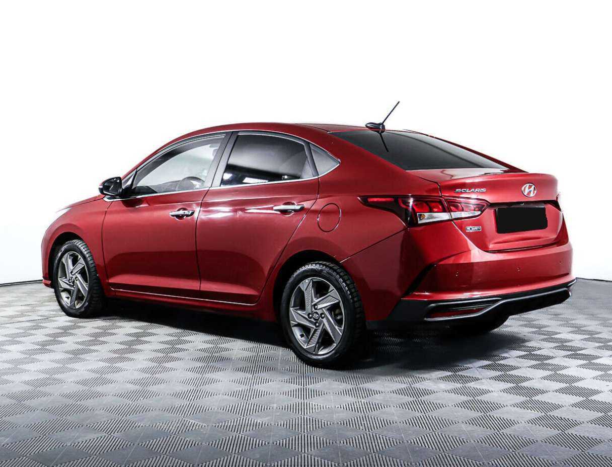 Hyundai Solaris с пробегом — 2020 год. Фото: #6