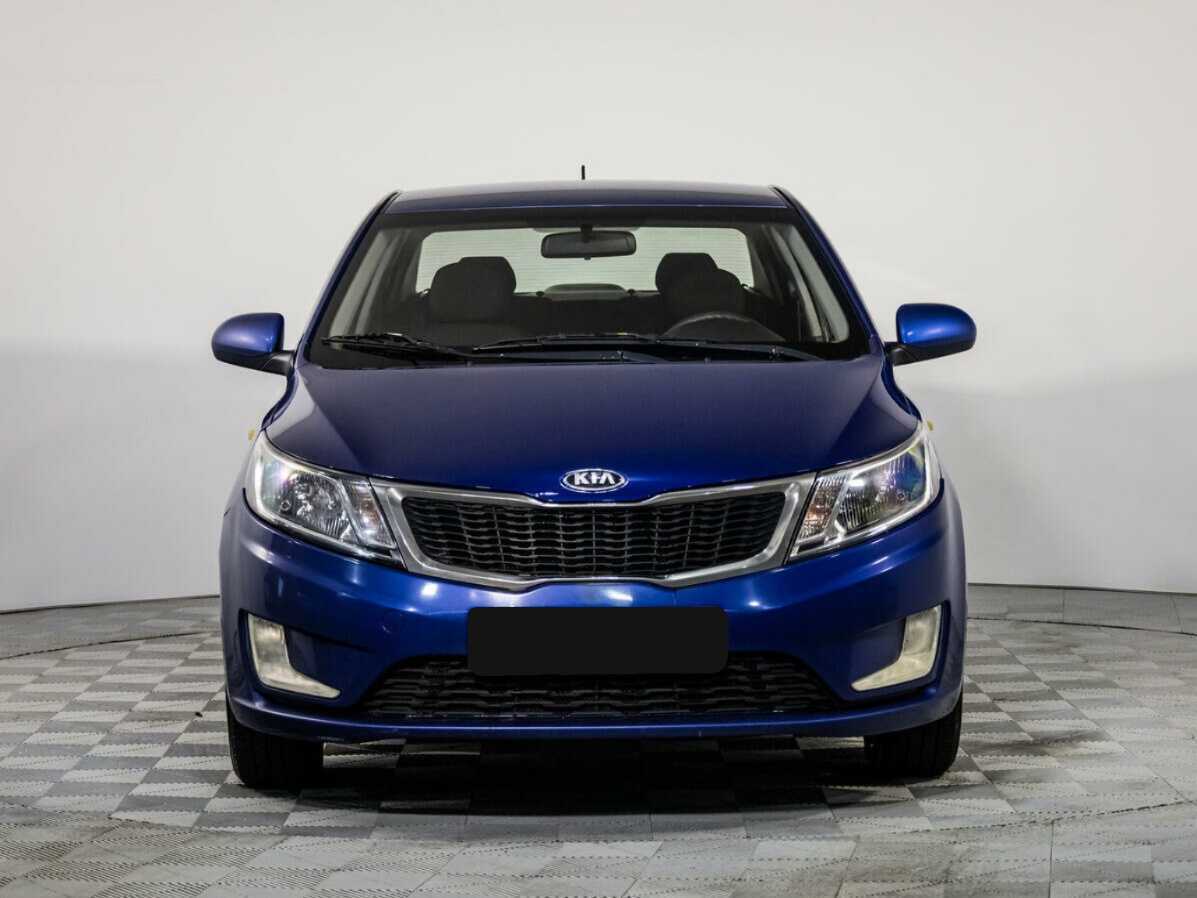 Kia Rio с пробегом — 2013 год. Посмотреть фото