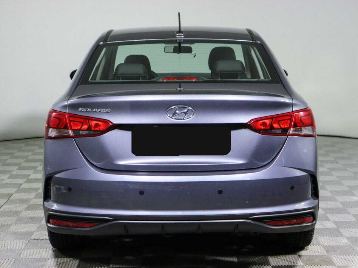 Hyundai Solaris с пробегом — 2021 год. Фото: #4
