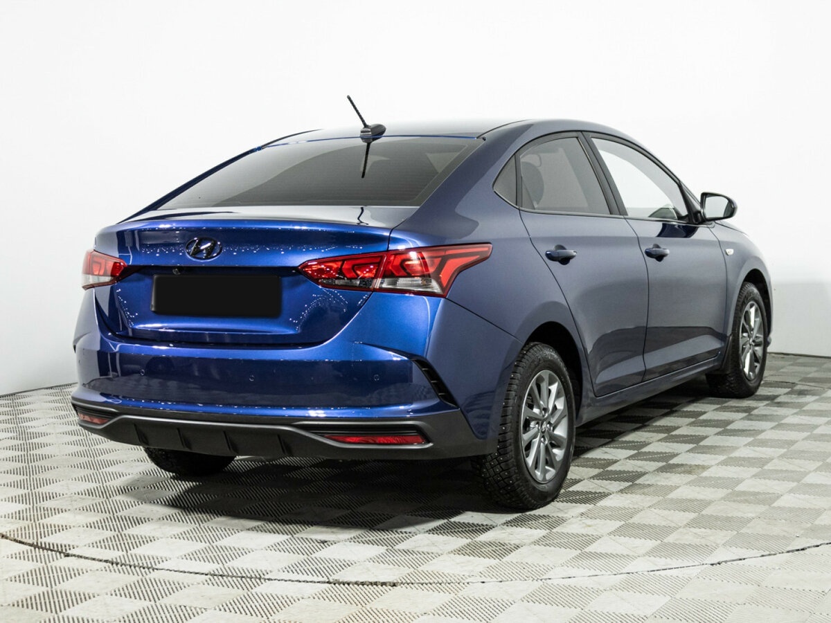 Hyundai Solaris с пробегом — 2021 год. Фото: #4