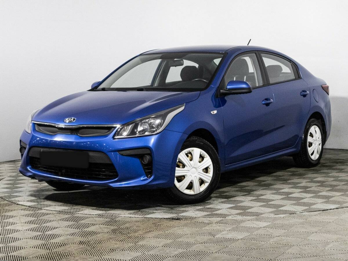 Kia Rio с пробегом — 2019 год. Посмотреть фото
