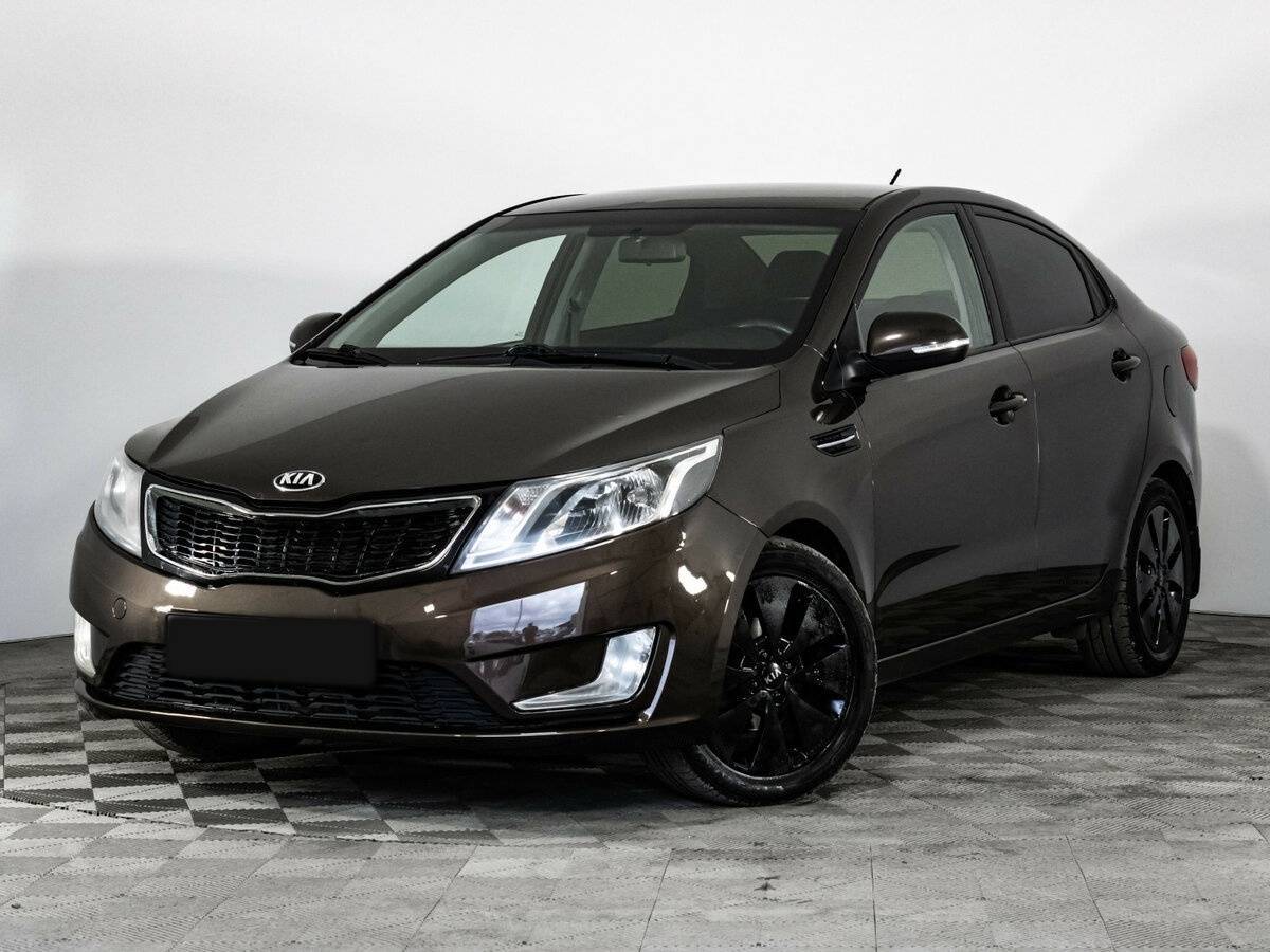 Kia Rio с пробегом — 2014 год. Фото: #0