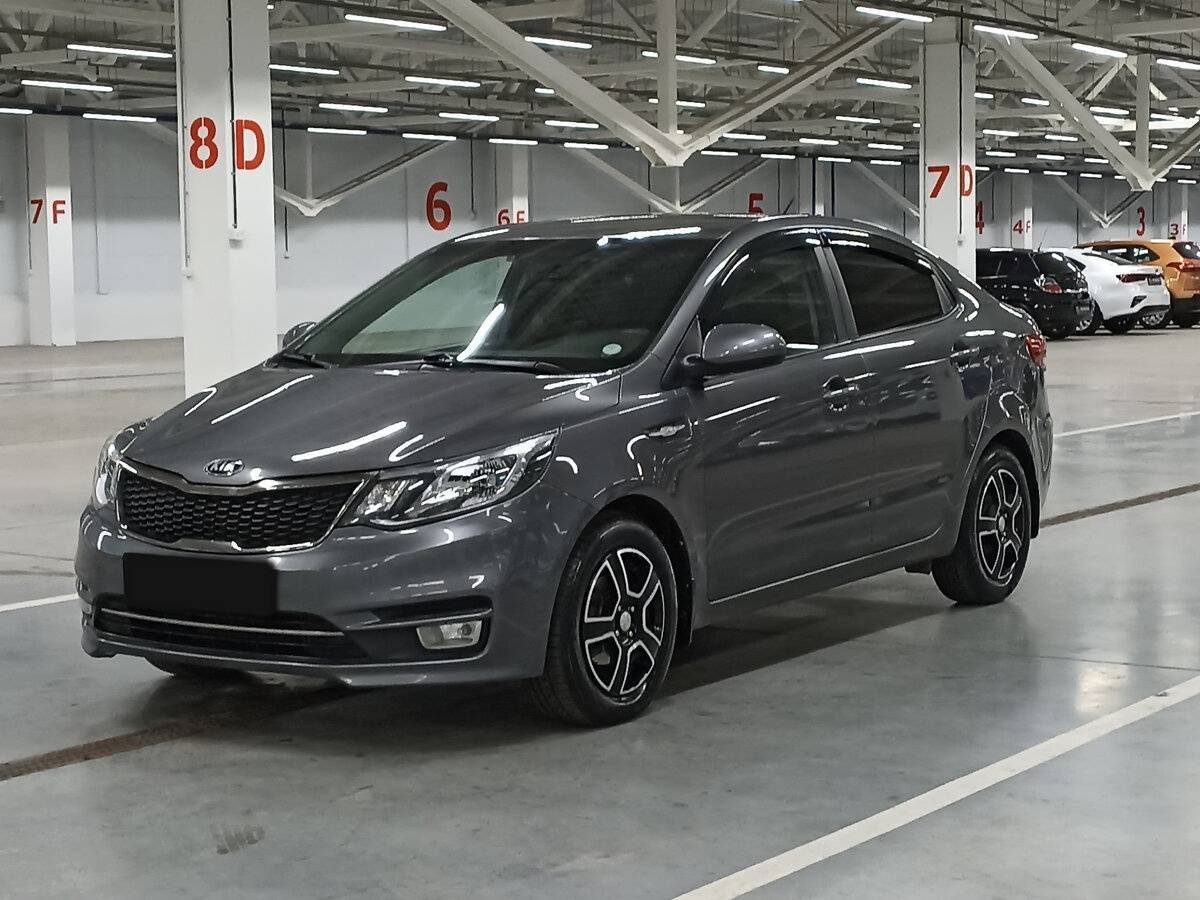 Kia Rio с пробегом — 2016 год. Посмотреть фото