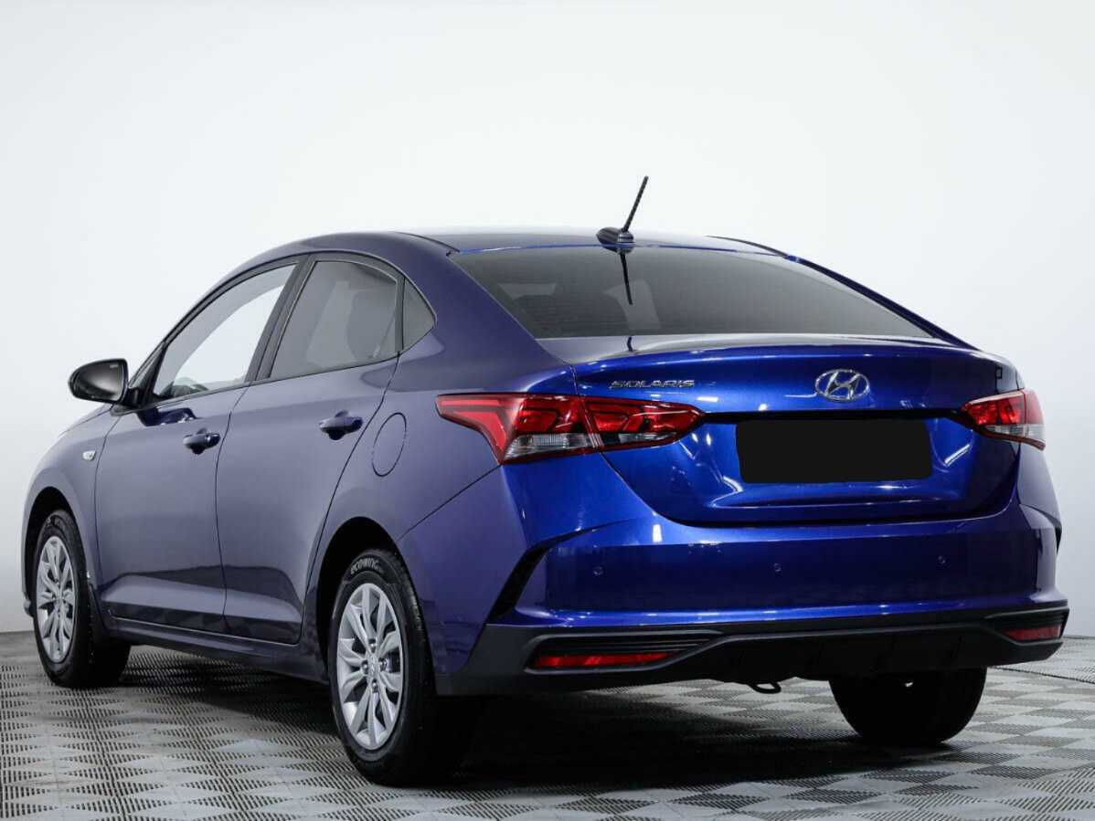 Hyundai Solaris с пробегом — 2021 год. Фото: #5