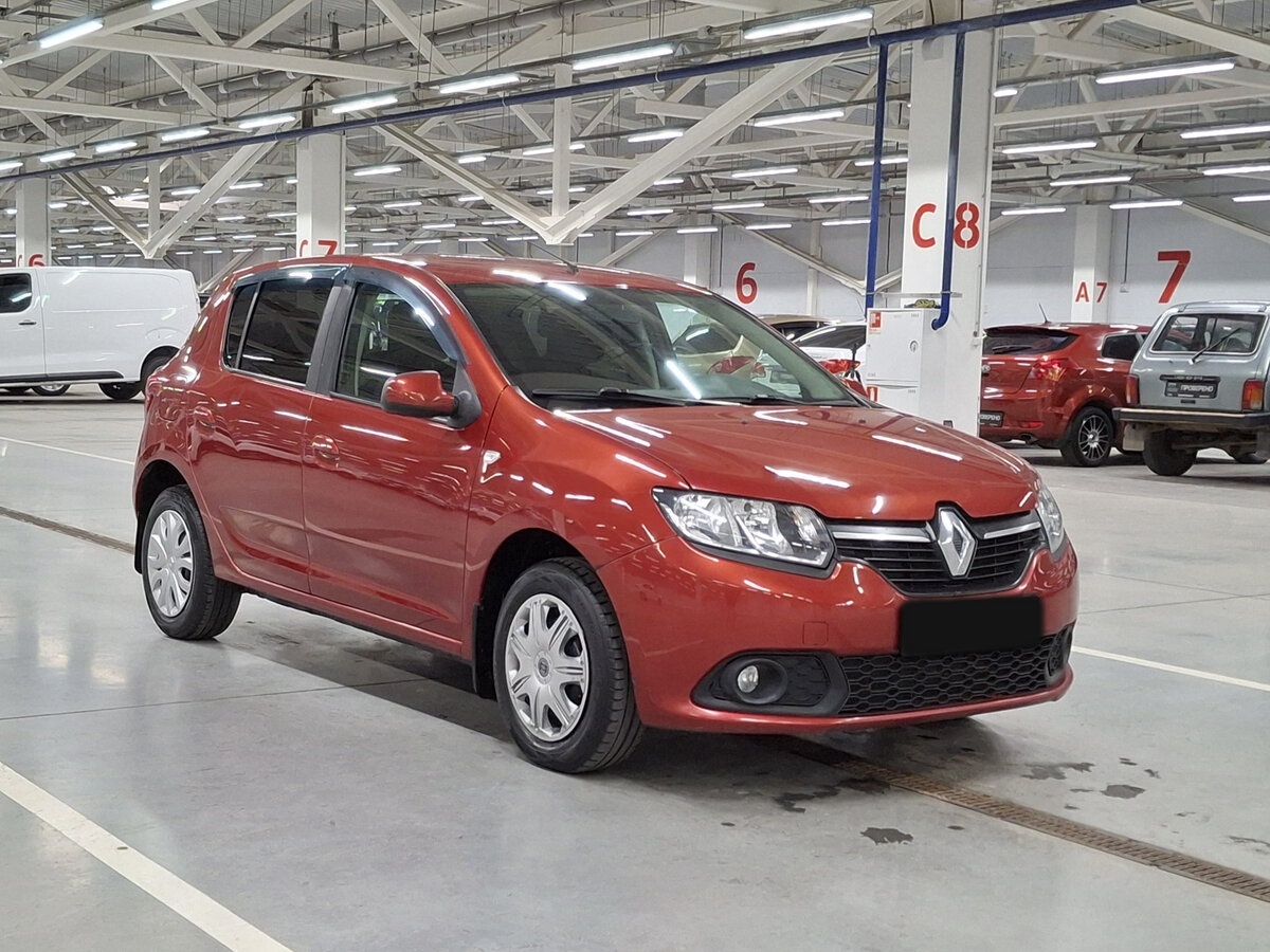 Renault Sandero с пробегом — 2017 год. Фото: #2