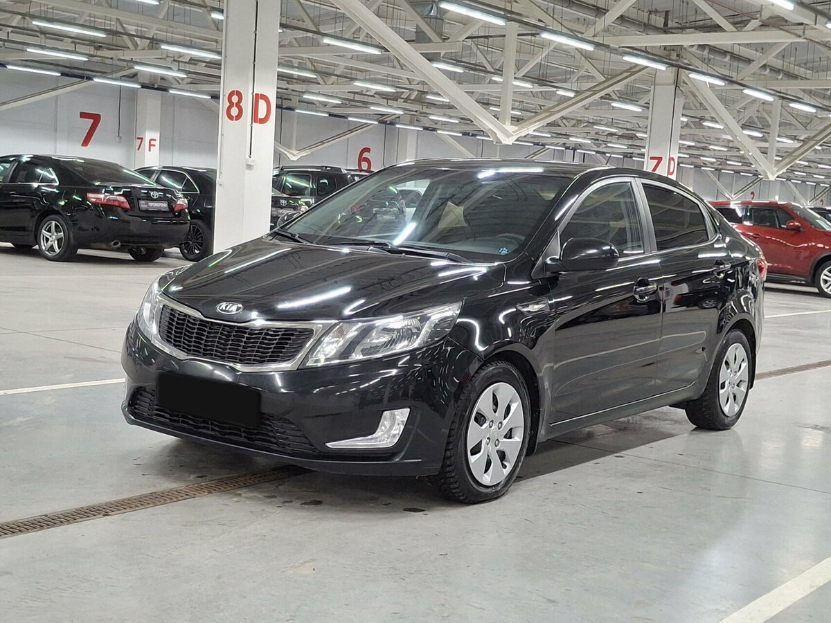 Kia Rio с пробегом — 2014 год. Посмотреть фото