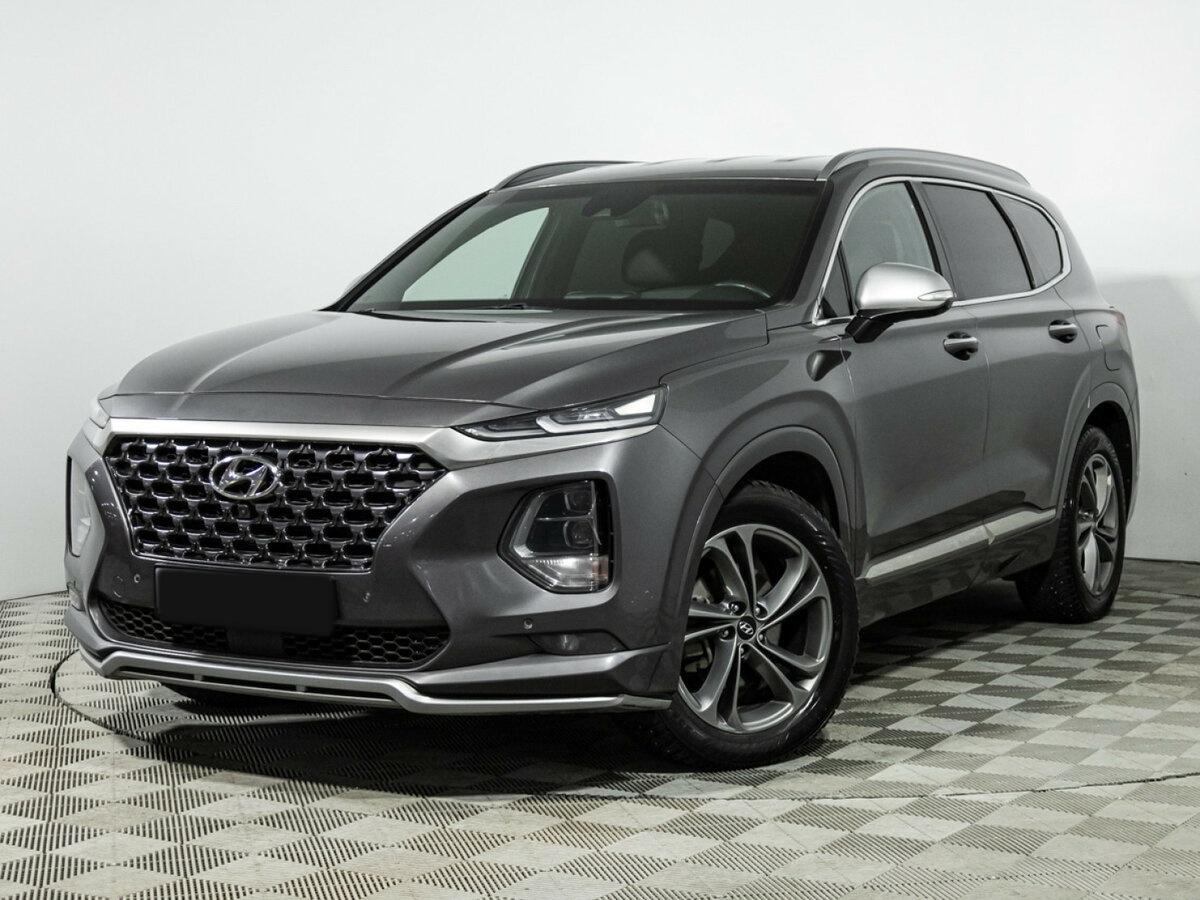 Hyundai Santa Fe с пробегом — 2019 год. Посмотреть фото