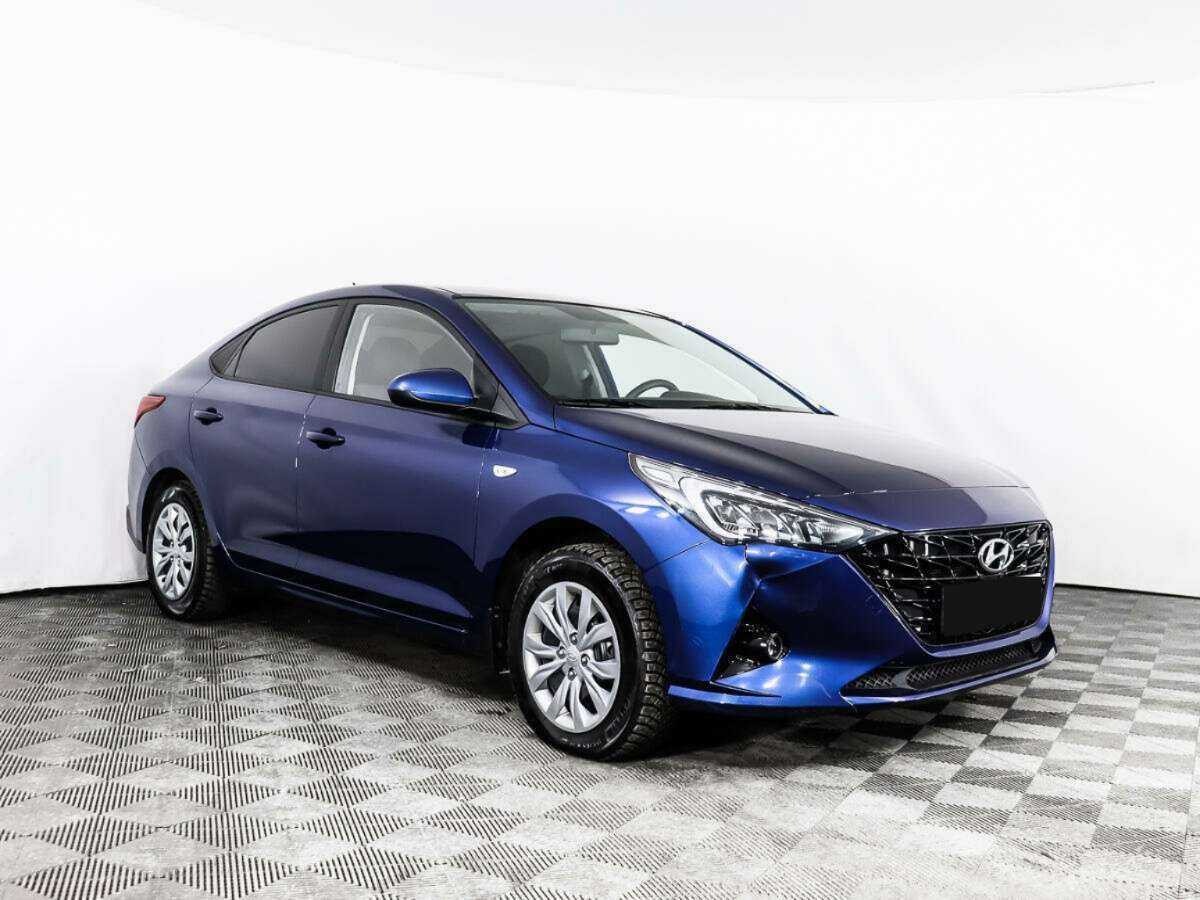 Hyundai Solaris с пробегом — 2022 год. Фото: #2