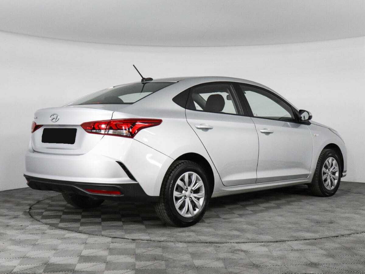 Hyundai Solaris с пробегом — 2021 год. Фото: #4