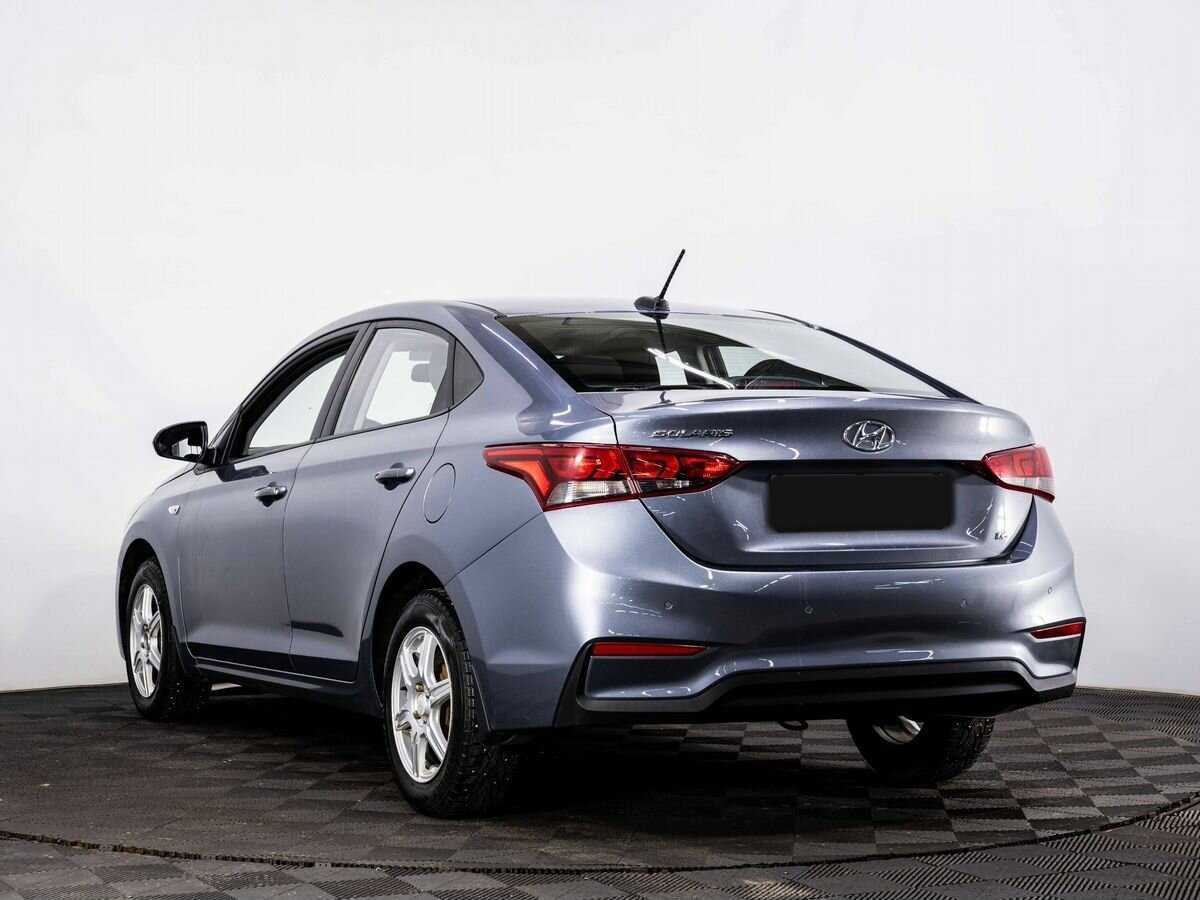 Hyundai Solaris с пробегом — 2019 год. Фото: #3