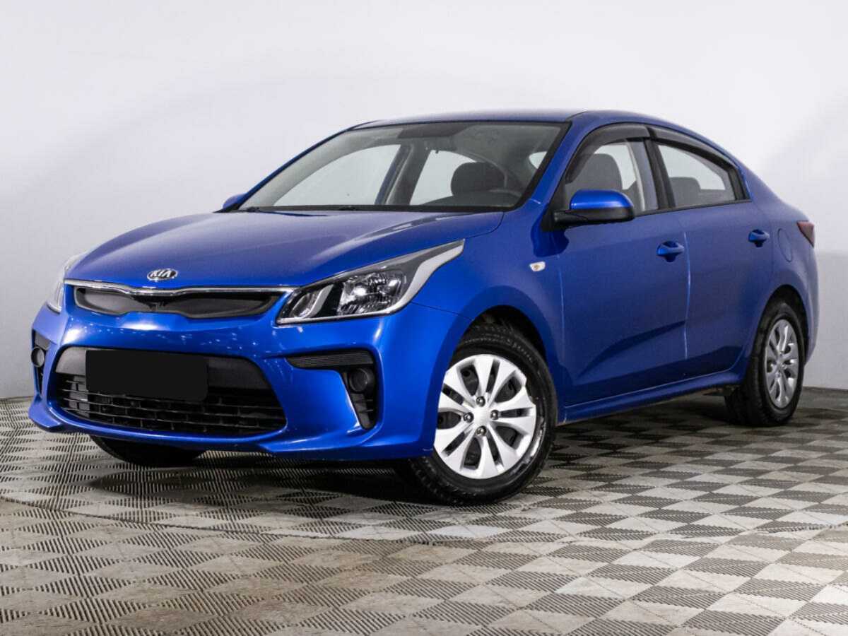 Kia Rio с пробегом — 2017 год. Посмотреть фото