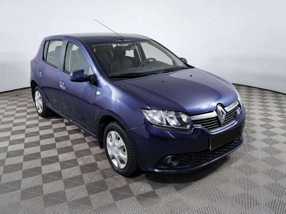 Renault Sandero с пробегом — 2015 год. Фото: #2