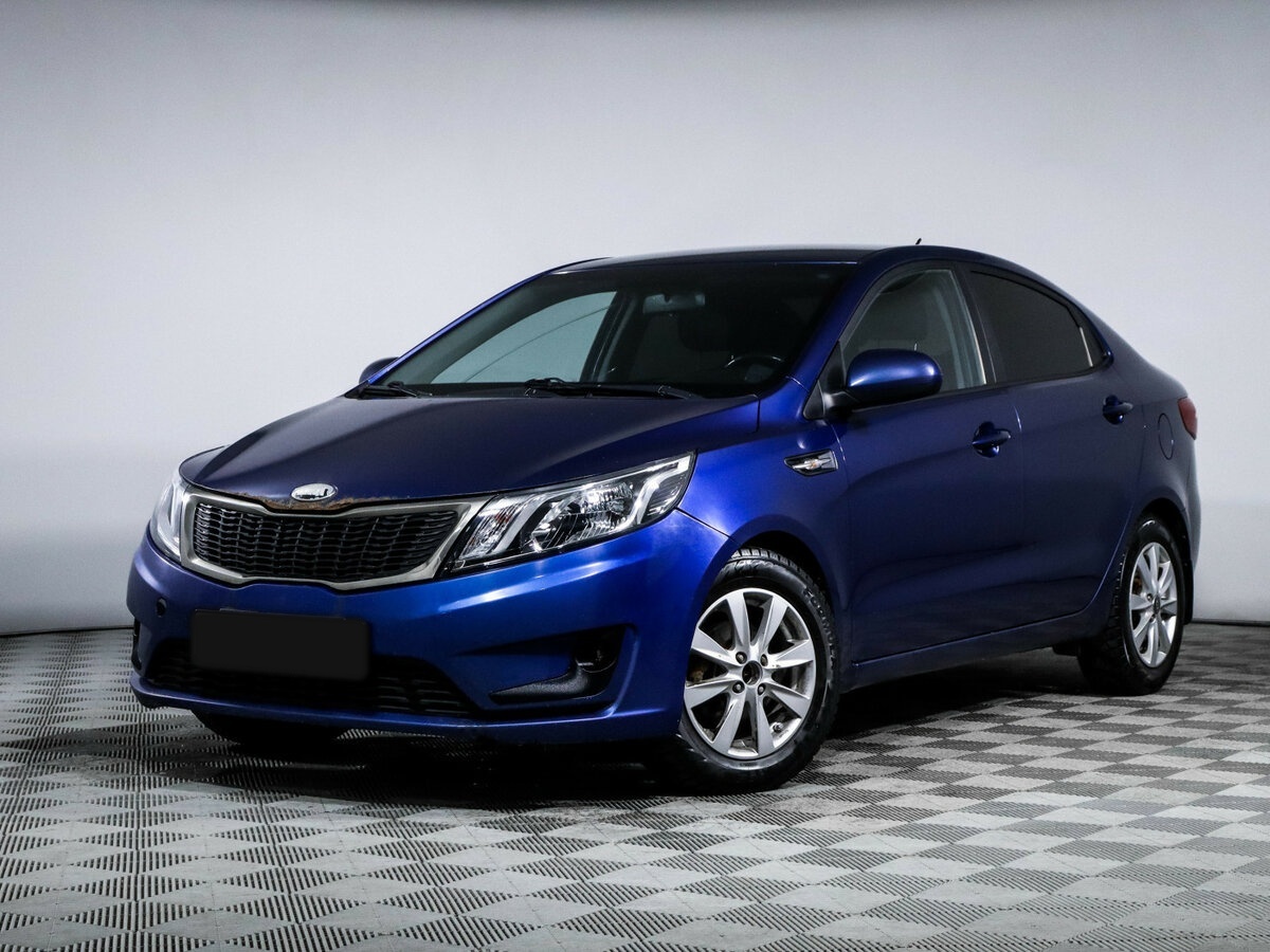 Kia Rio с пробегом — 2015 год. Посмотреть фото