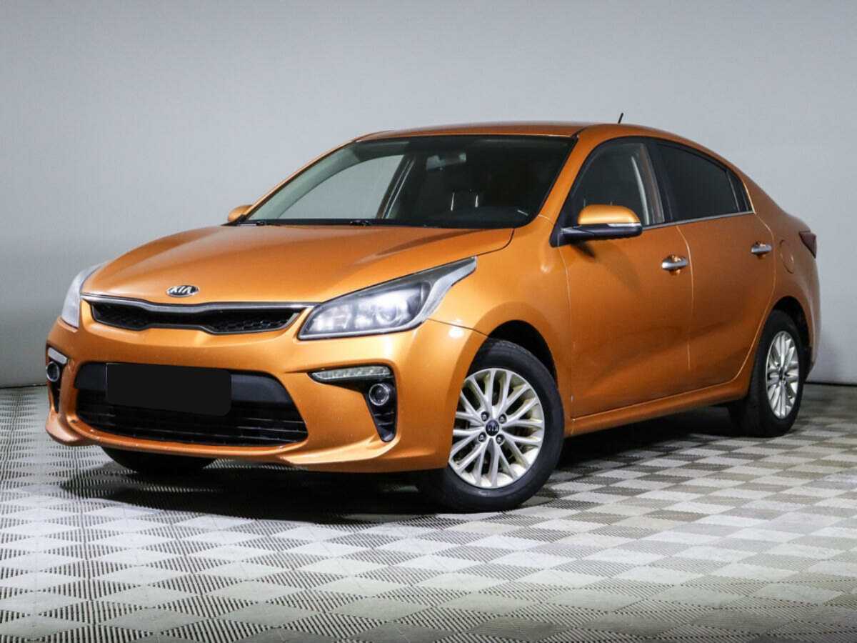 Kia Rio с пробегом — 2017 год. Посмотреть фото