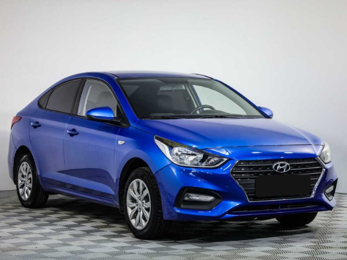 Hyundai Solaris с пробегом — 2018 год. Фото: #1