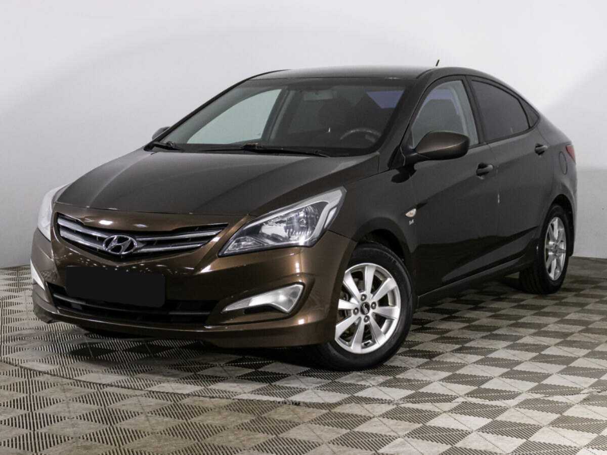 Hyundai Solaris с пробегом — 2015 год. Фото: #0