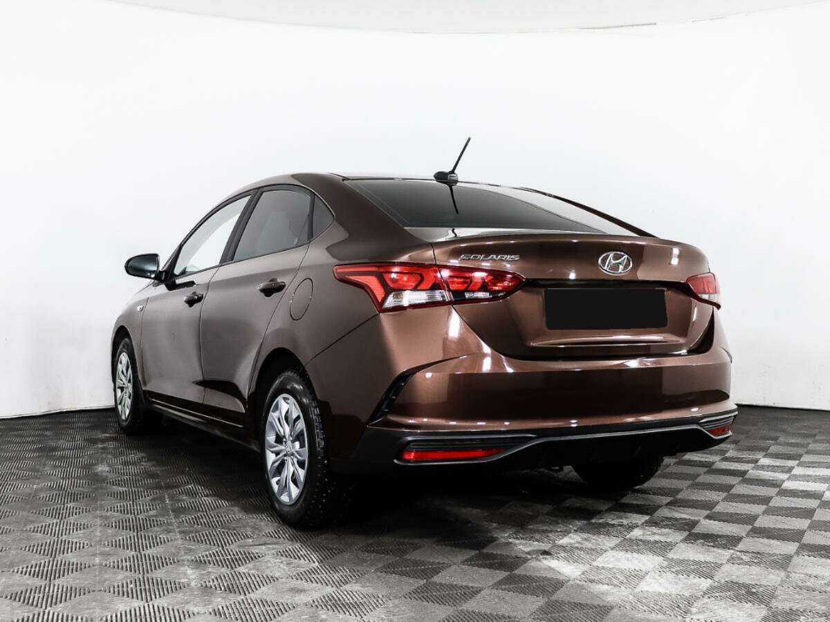 Hyundai Solaris с пробегом — 2021 год. Фото: #5