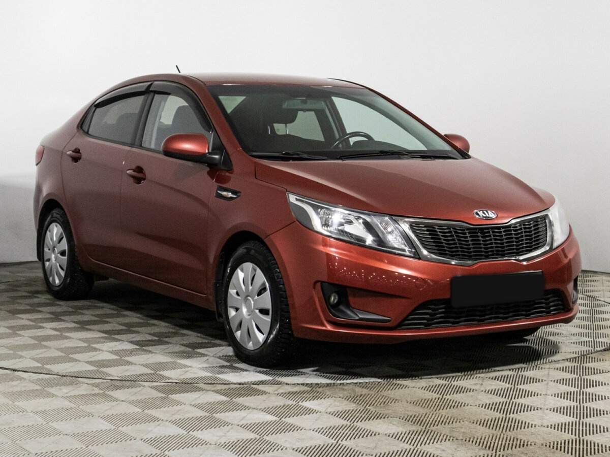 Kia Rio с пробегом — 2014 год. Фото: #2
