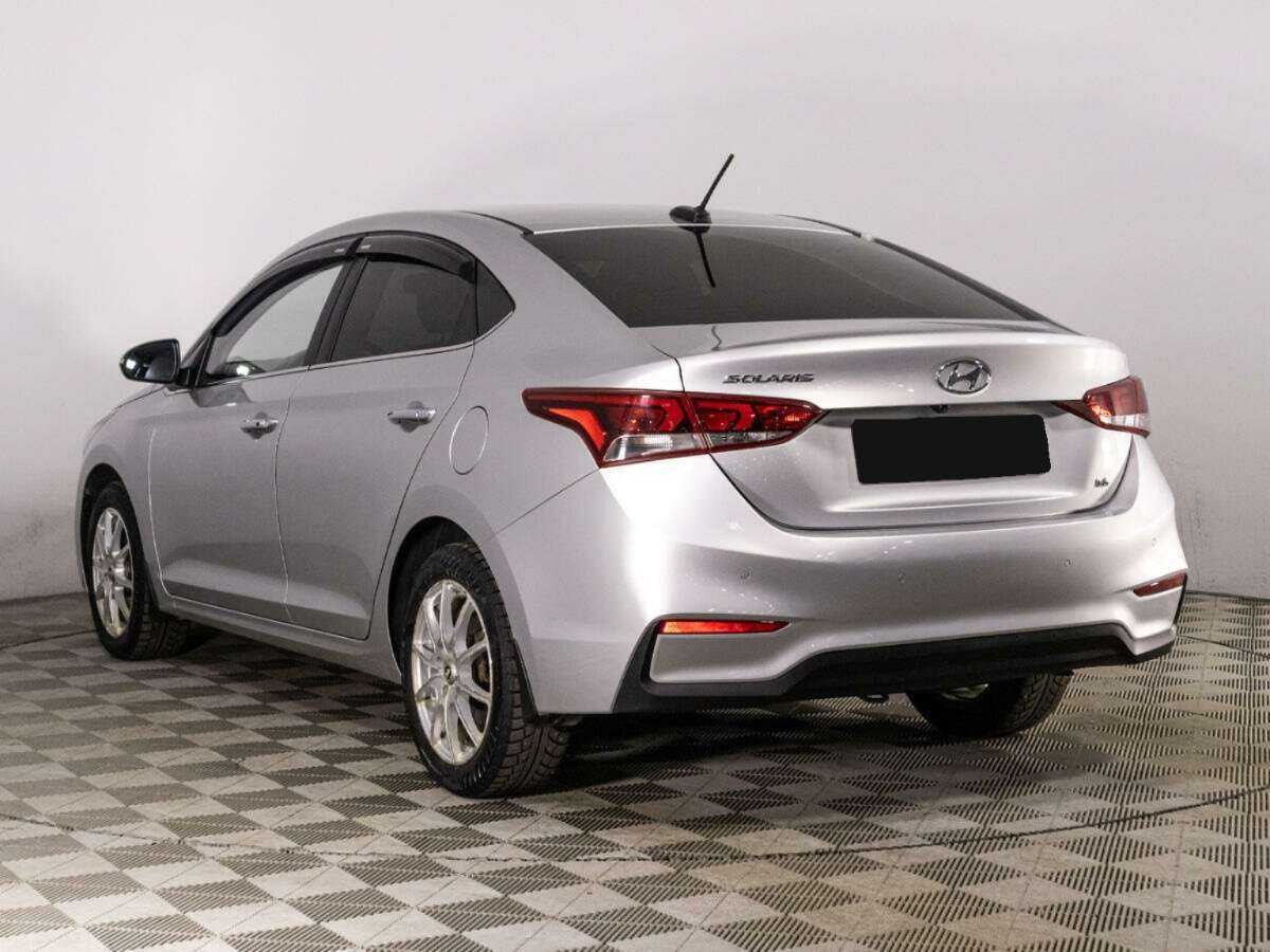 Hyundai Solaris с пробегом — 2018 год. Фото: #6