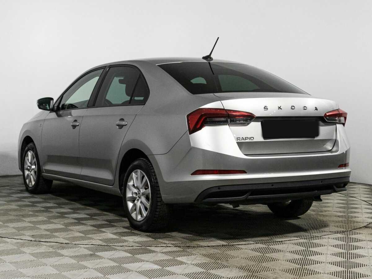Skoda Rapid с пробегом — 2020 год. Фото: #6