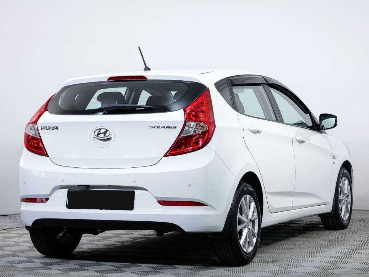 Hyundai Solaris с пробегом — 2015 год. Фото: #3