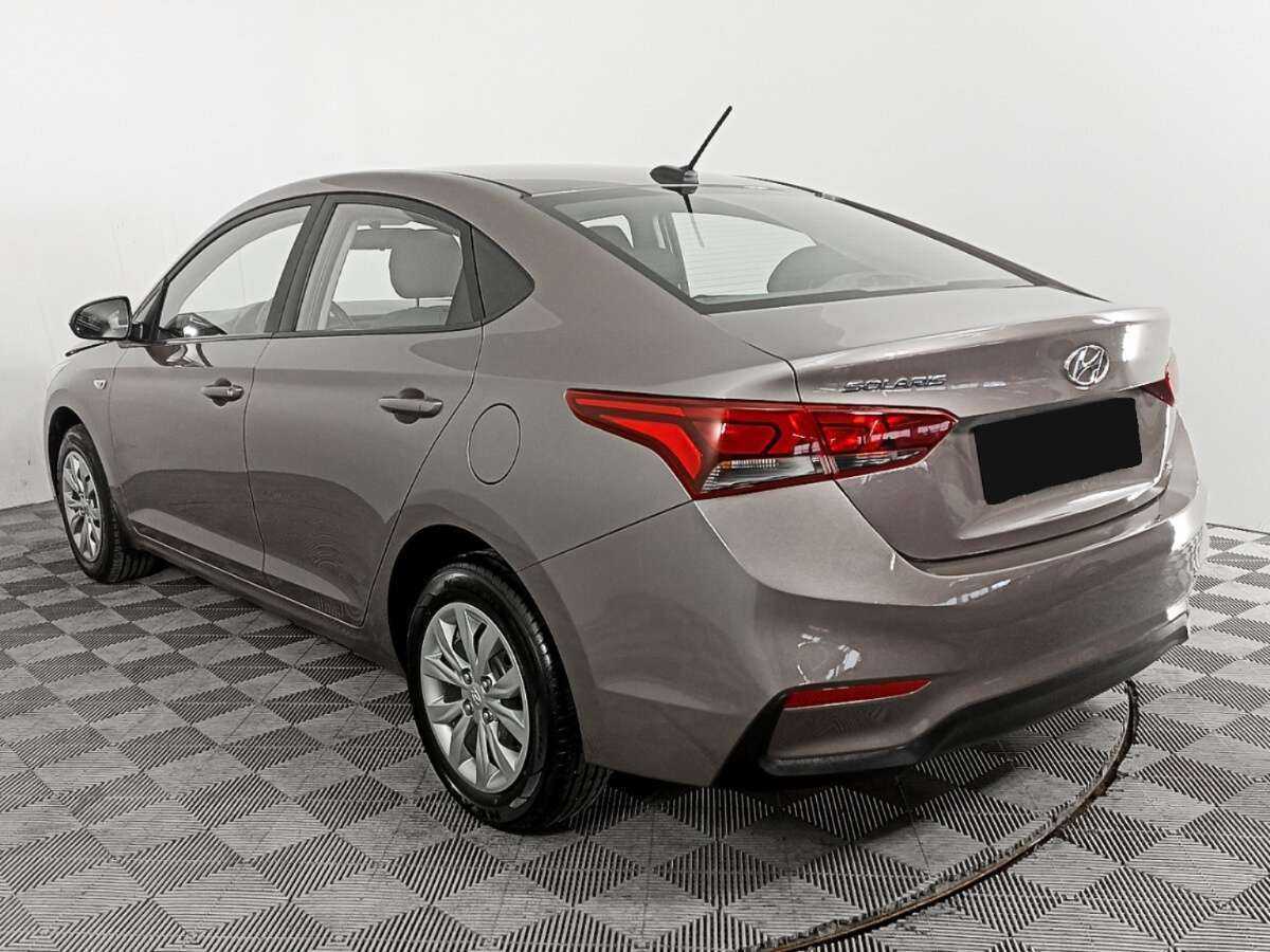 Hyundai Solaris с пробегом — 2020 год. Фото: #6