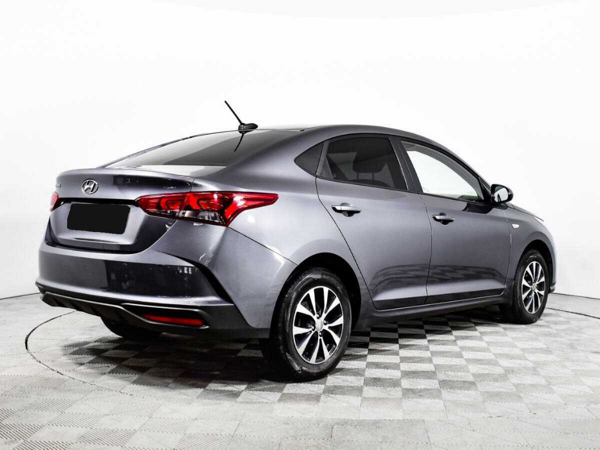 Hyundai Solaris с пробегом — 2021 год. Фото: #4