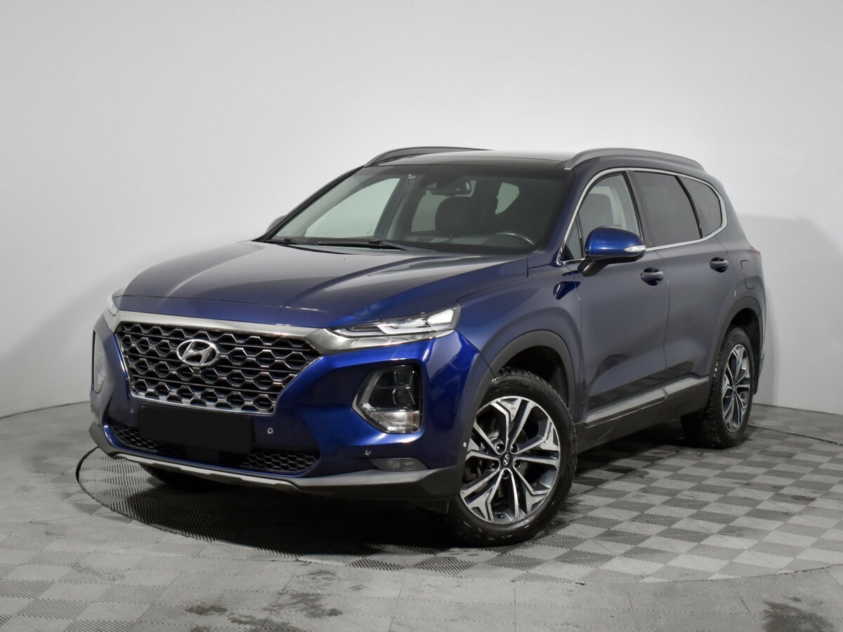 Hyundai Santa Fe с пробегом — 2019 год. Посмотреть фото