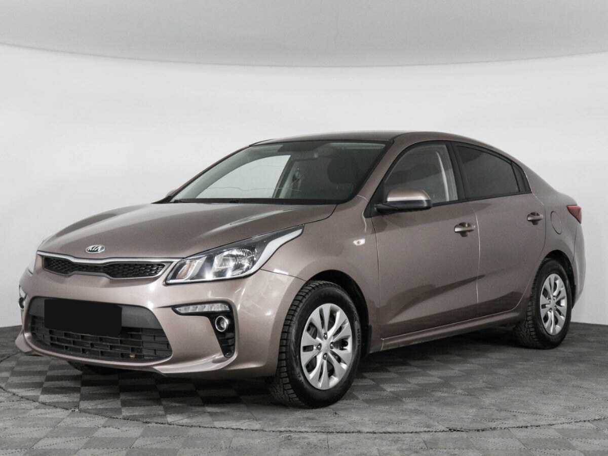 Kia Rio с пробегом — 2019 год. Посмотреть фото