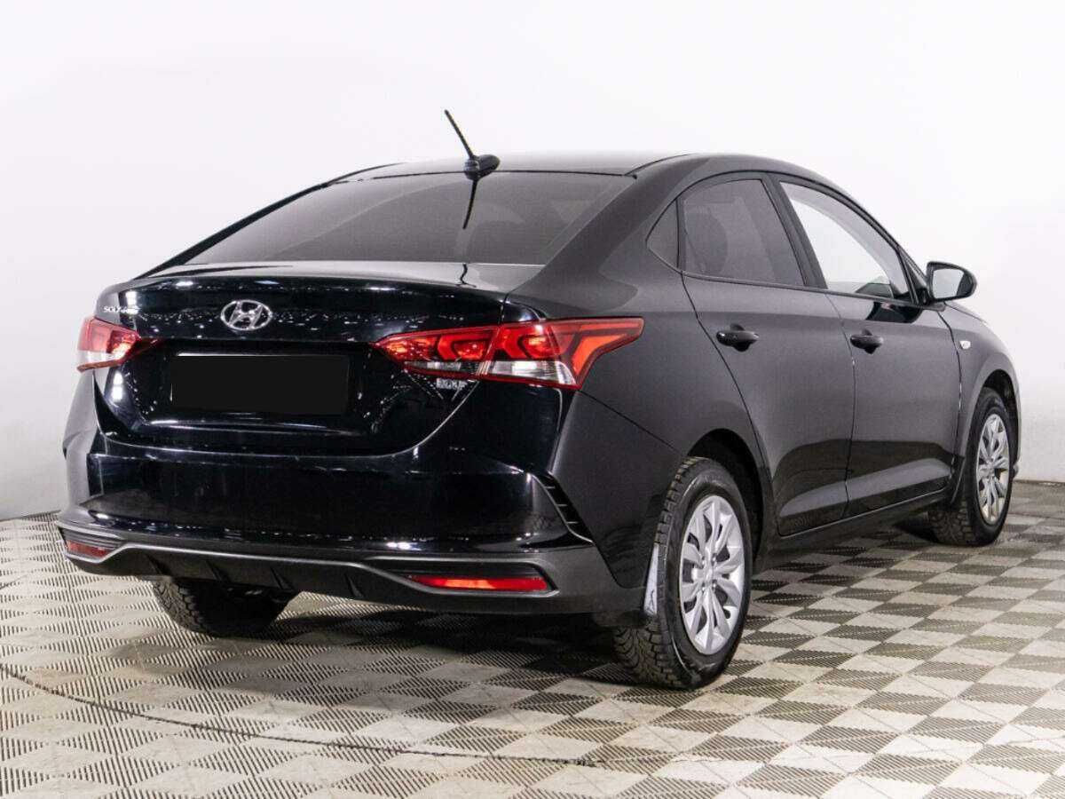 Hyundai Solaris с пробегом — 2021 год. Фото: #4