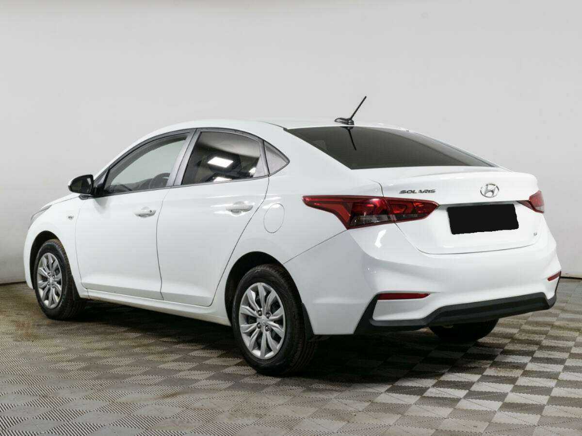 Hyundai Solaris с пробегом — 2018 год. Фото: #4