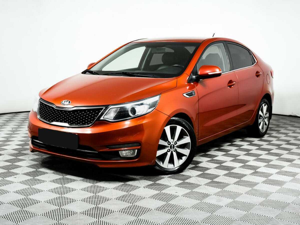 Kia Rio с пробегом — 2015 год. Посмотреть фото