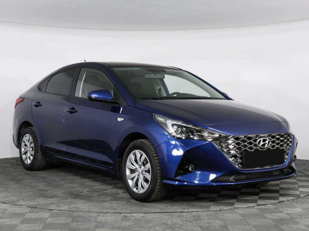 Hyundai Solaris с пробегом — 2022 год. Фото: #2