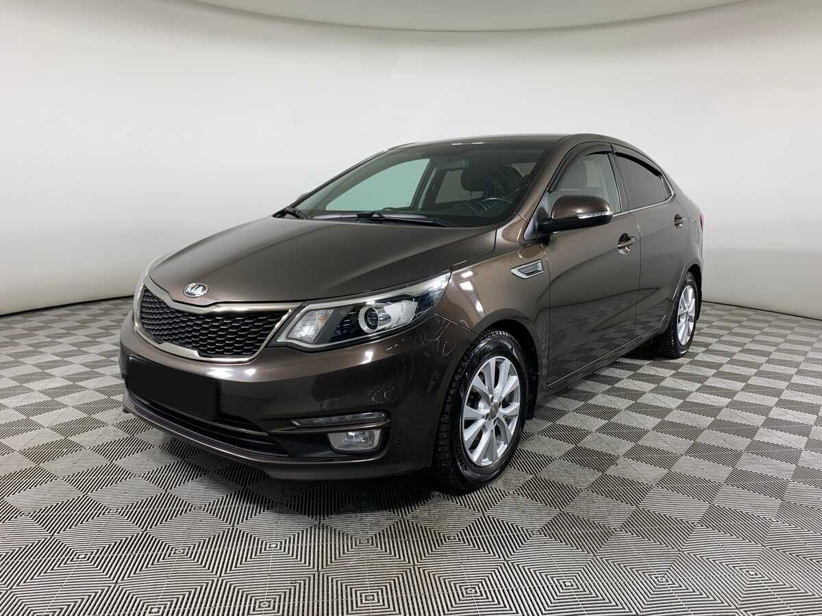 Kia Rio с пробегом — 2016 год. Фото: #0