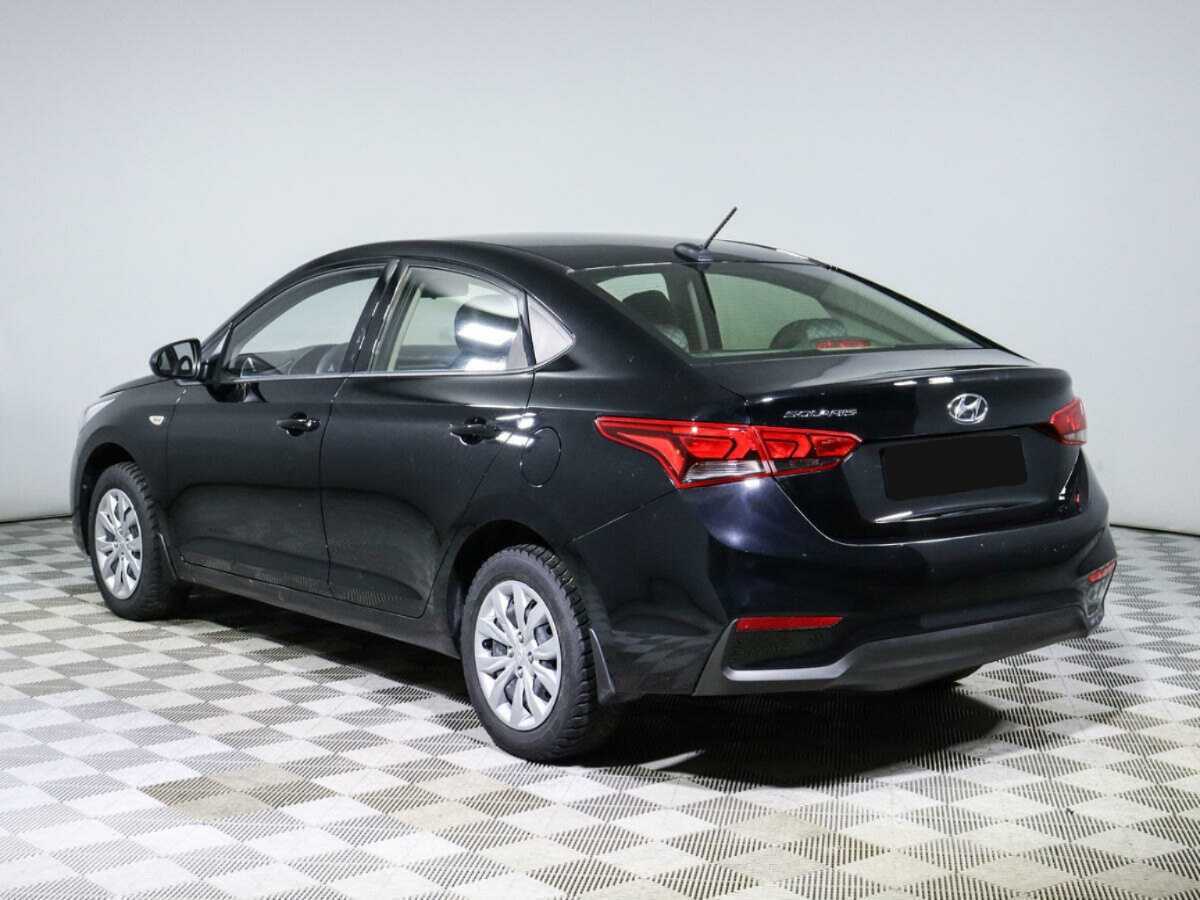 Hyundai Solaris с пробегом — 2019 год. Фото: #6