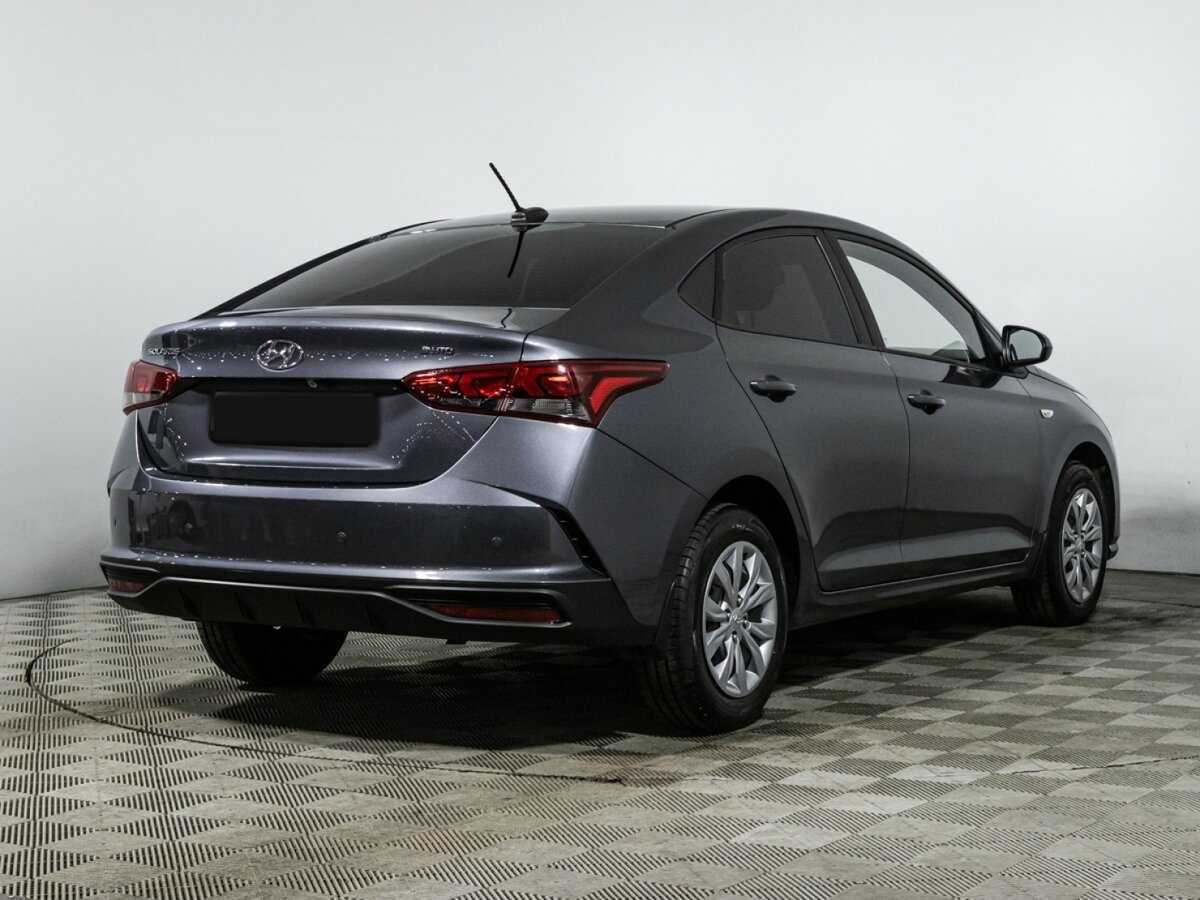Hyundai Solaris с пробегом — 2021 год. Фото: #4