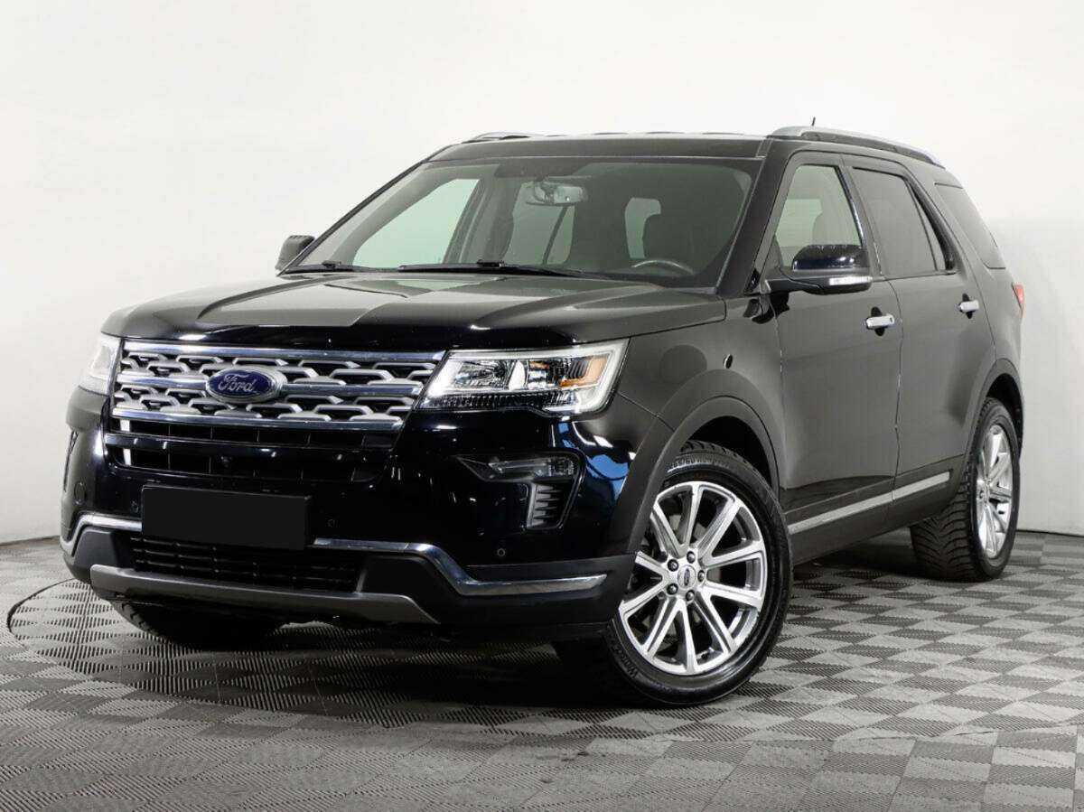 Ford Explorer с пробегом — 2018 год. Фото: #0