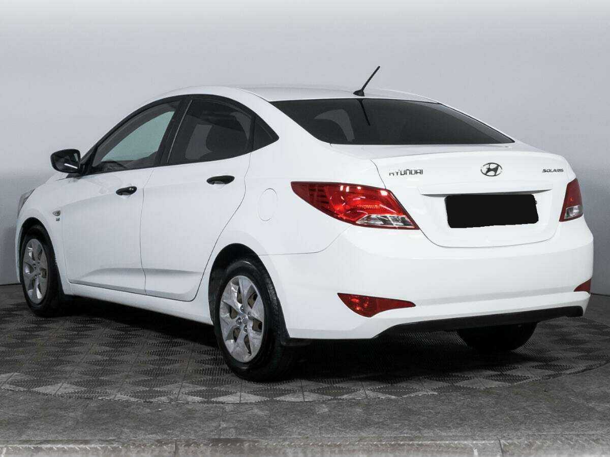Hyundai Solaris с пробегом — 2015 год. Фото: #6