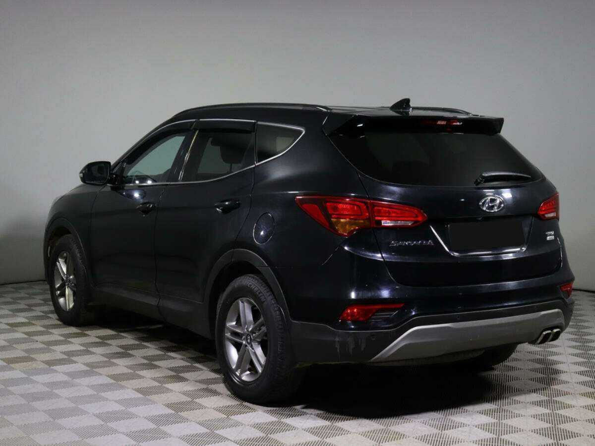 Hyundai Santa Fe с пробегом — 2017 год. Фото: #4