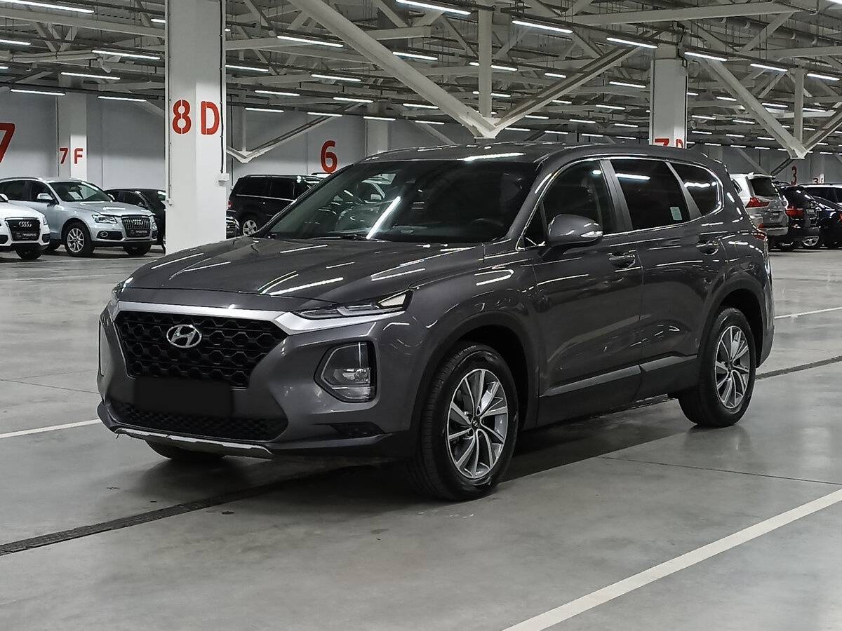 Hyundai Santa Fe с пробегом — 2019 год. Посмотреть фото