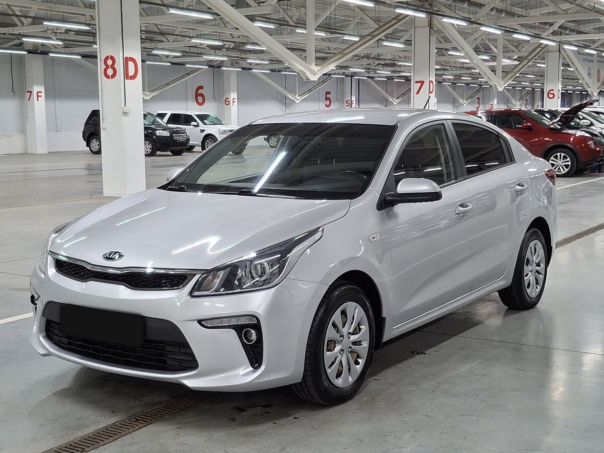 Kia Rio с пробегом — 2019 год. Посмотреть фото