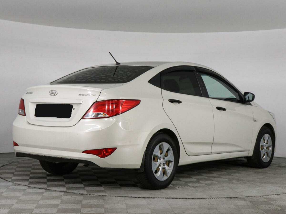 Hyundai Solaris с пробегом — 2015 год. Фото: #4