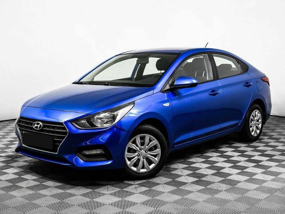 Hyundai Solaris с пробегом — 2018 год. Посмотреть фото