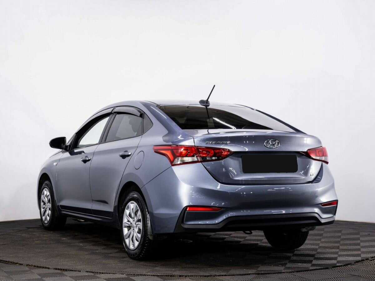 Hyundai Solaris с пробегом — 2019 год. Фото: #3