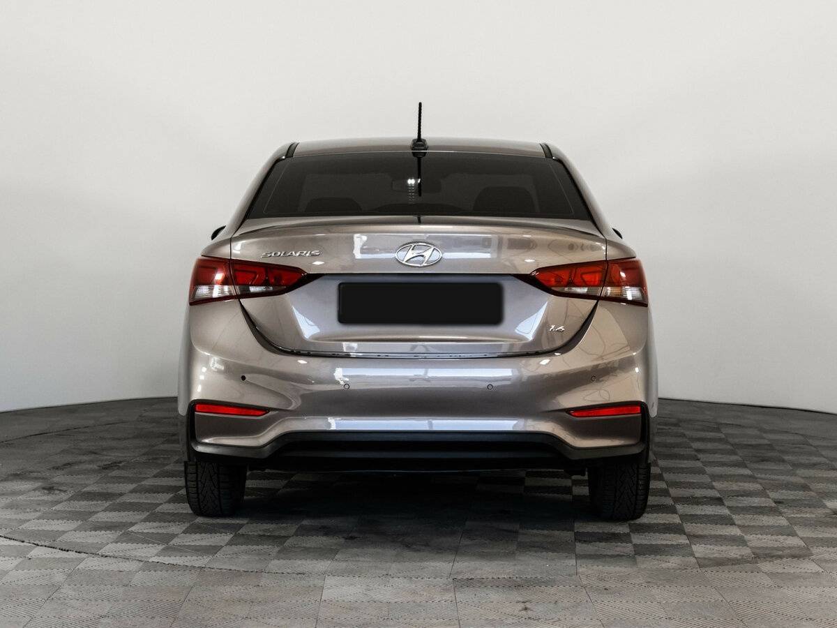 Hyundai Solaris с пробегом — 2019 год. Фото: #5