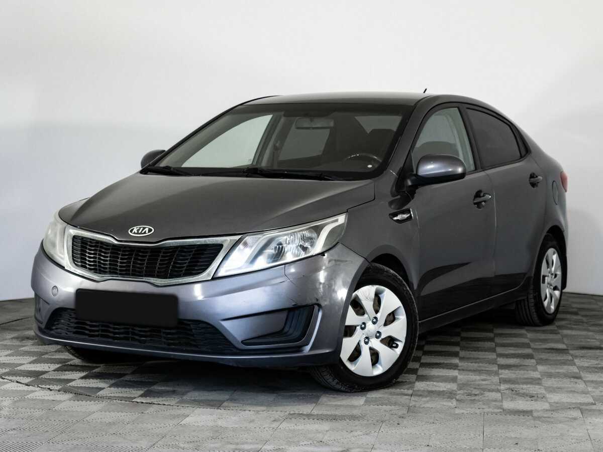 Kia Rio с пробегом — 2014 год. Посмотреть фото