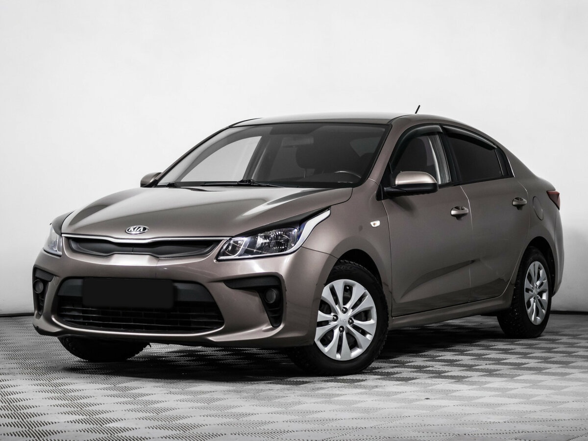 Kia Rio с пробегом — 2019 год. Посмотреть фото