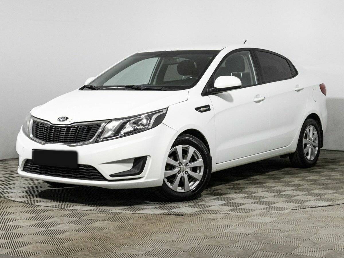 Kia Rio с пробегом — 2014 год. Посмотреть фото