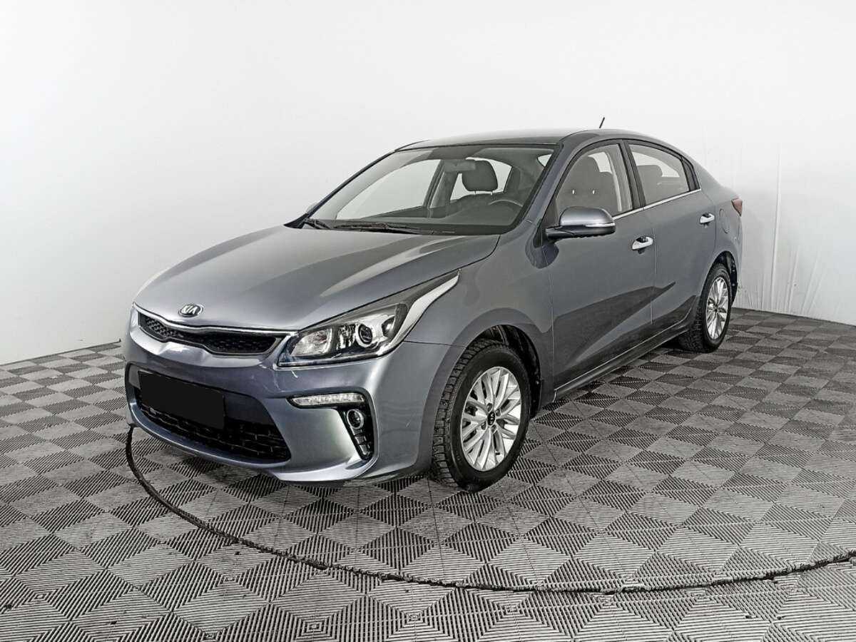 Kia Rio с пробегом — 2018 год. Посмотреть фото